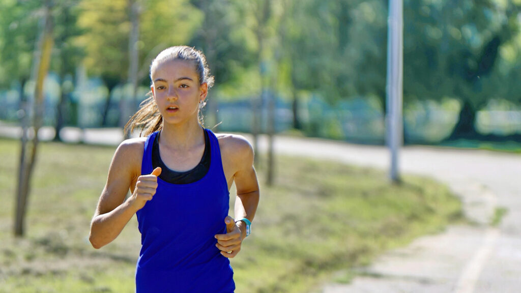 Girl Running